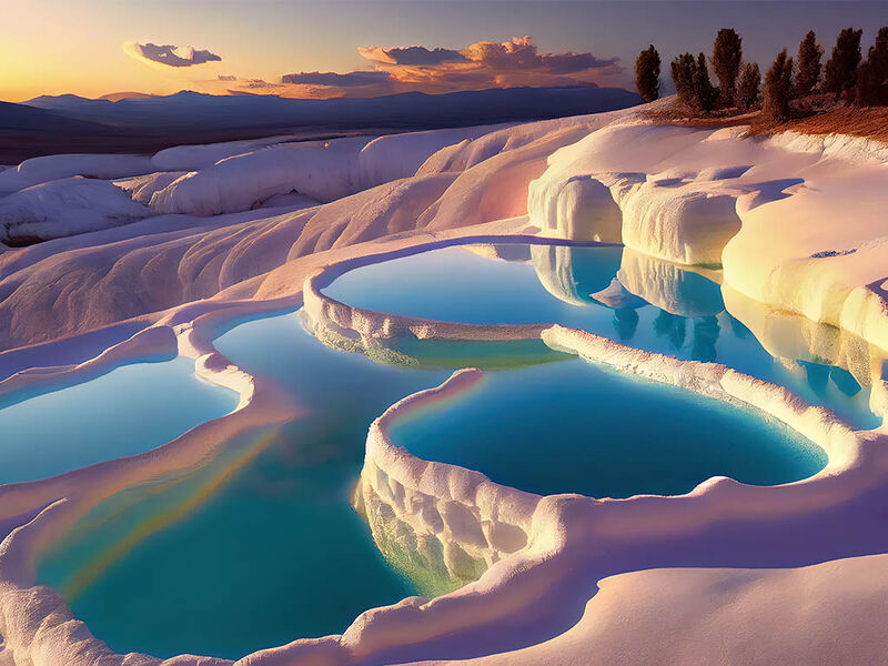 Bayrama Özel  Pamukkale Turu