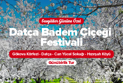 Datça Badem Çiçeği Festivali Günübirlik